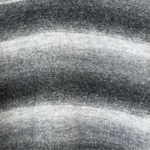 Lulu's Gray Ombre Stripe Pullover Sweater - Picture 7 of 8